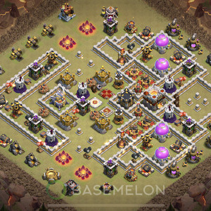 Town Hall Level 11 War Base Design 2025, Anti 3 Stars, Anti Everything, Layout #1231