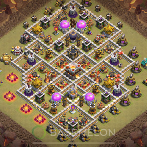 Town Hall Level 11 War Base Design 2025, Anti 3 Stars, Anti Everything, Layout #1264
