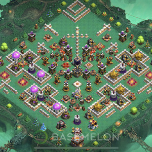 Town Hall Level 11 Progress Base Design 2025, Layout #1316