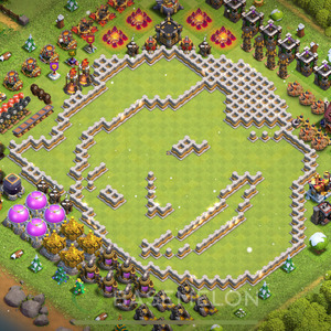 Town Hall Level 11 Progress Base Design 2025, Layout #1365