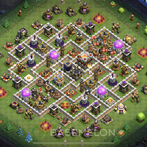 Town Hall Level 11 Farm Base Design 2025, Max Levels, Anti 3 Stars, Layout #1599