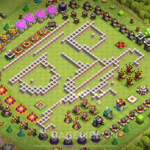 Town Hall Level 11 Progress Base Design 2025, Layout #1709