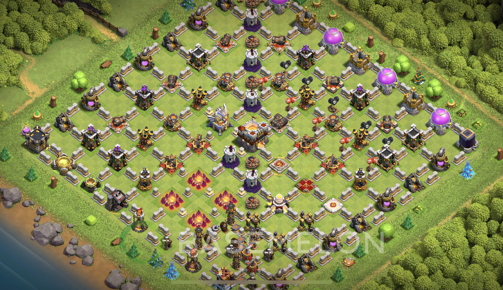 Town Hall Level 11 Progress Base Design 2025, Layout #1802