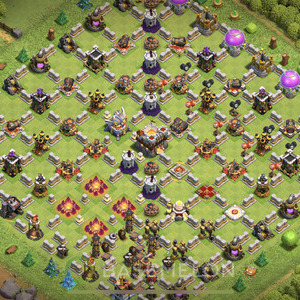 Town Hall Level 11 Progress Base Design 2025, Layout #1802