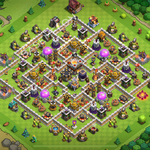 Town Hall Level 11 Farm Base Design 2025, Anti 3 Stars, Anti Air, Layout #2145