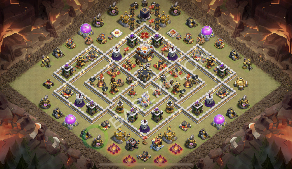 Town Hall Level 11 War Base Design 2025, Anti 3 Stars, Anti Everything, Layout #2147