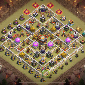 Town Hall Level 11 War Base Design 2025, Max Levels, Anti Everything, Layout #2271