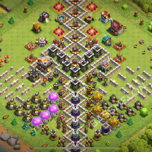 Town Hall Level 11 Progress Base Design 2025, Layout #2325