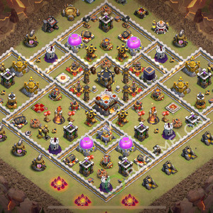 Town Hall Level 11 War Base Design 2025, Anti 3 Stars, Anti Everything, Layout #2332