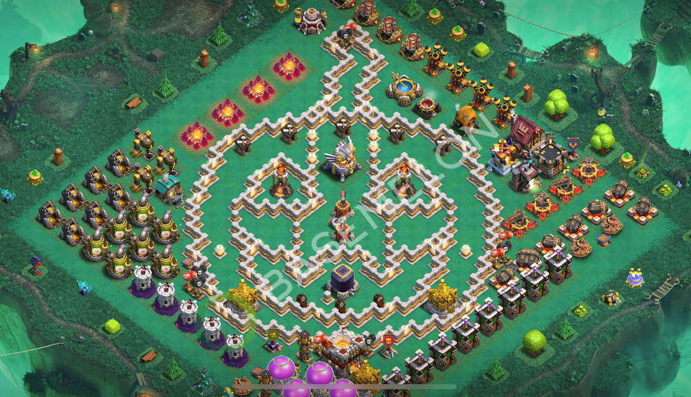 Town Hall Level 11 Progress Base Design 2025, Layout #2411