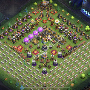 Town Hall Level 11 Progress Base Design 2025, Layout #2425