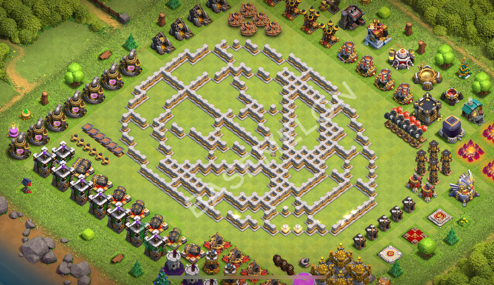 Town Hall Level 11 Progress Base Design 2026, Layout #2584