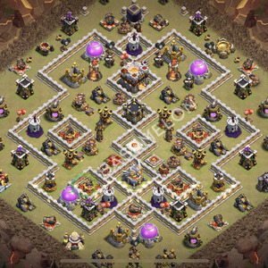 Town Hall Level 11 War Base Design 2026, Anti Everything, Layout #2615