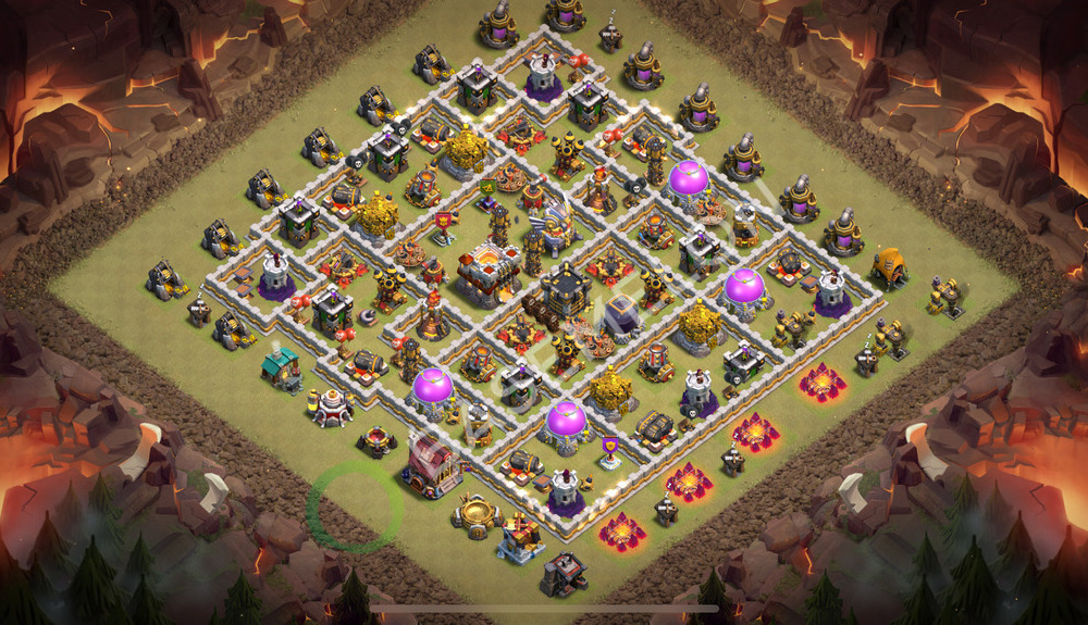 Town Hall Level 11 War Base Design 2026, Max Levels, Anti Everything, Layout #2659