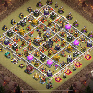 Town Hall Level 11 War Base Design 2026, Max Levels, Anti Everything, Layout #2659