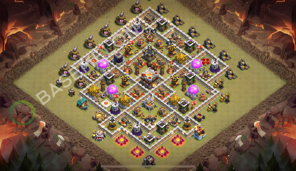 Town Hall Level 11 War Base Design 2026, Anti 2 Stars, Anti Everything, Layout #2671