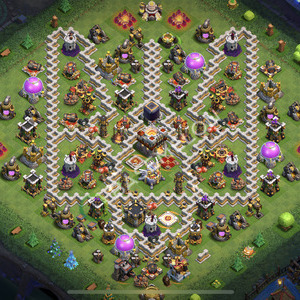 Town Hall Level 11 Trophy/Defense Base Design 2026, Layout #2773