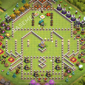 Town Hall Level 11 Progress Base Design 2026, Layout #2928