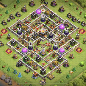 Town Hall Level 11 Farm Base Design 2026, Anti 3 Stars, Hybrid, Layout #2977