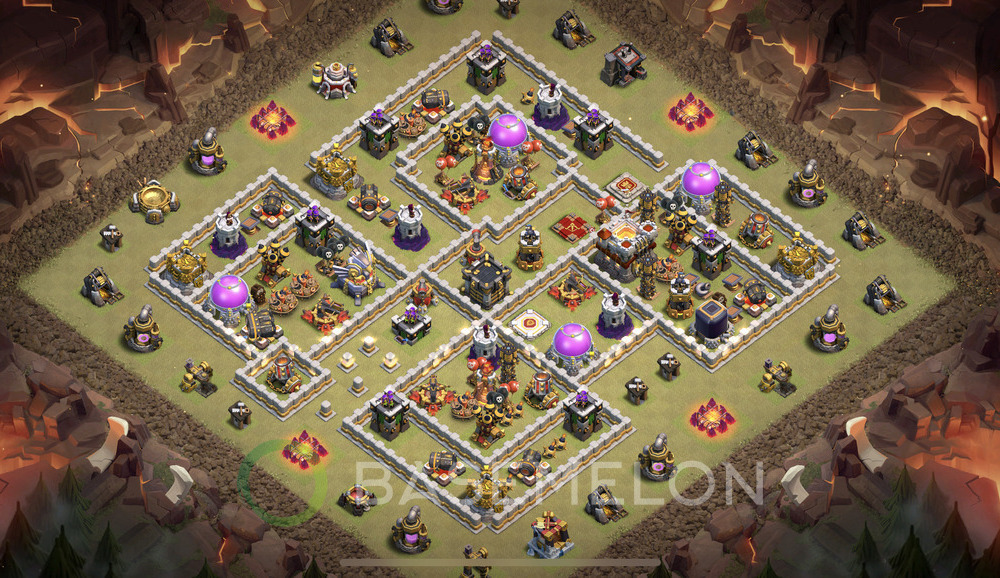 Town Hall Level 11 War Base Design 2024, Max Levels, Anti Everything, Layout #304