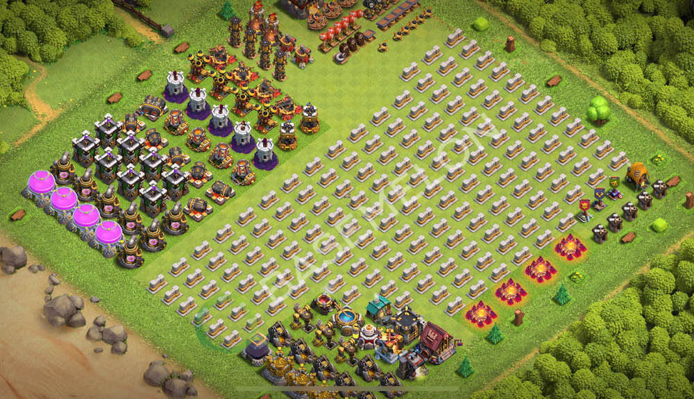 Town Hall Level 11 Progress Base Design 2026, Layout #3301