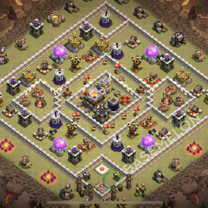 Town Hall Level 11 War Base Design 2026, Anti 2 Stars, Legend League, Layout #3376