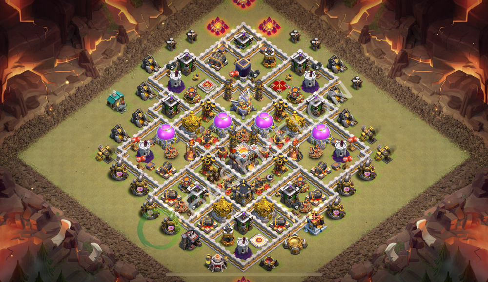 Town Hall Level 11 War Base Design 2026, Anti 3 Stars, Anti Everything, Layout #3404