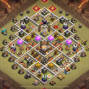 Town Hall Level 11 War Base Design 2026, Anti 3 Stars, Anti Everything, Layout #3404