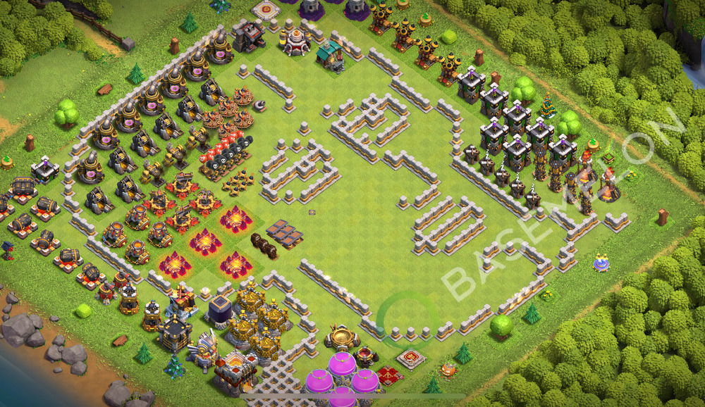 Town Hall Level 11 Progress Base Design 2026, Layout #3424