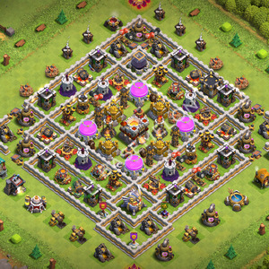 Town Hall Level 11 Farm Base Design 2026, Layout #3678