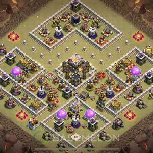 Town Hall Level 11 War Base Design, Anti 2 Stars, Legend League, Layout #5