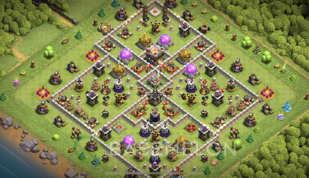 Town Hall Level 11 Farm Base Design 2024, Max Levels, Anti 3 Stars, Layout #536