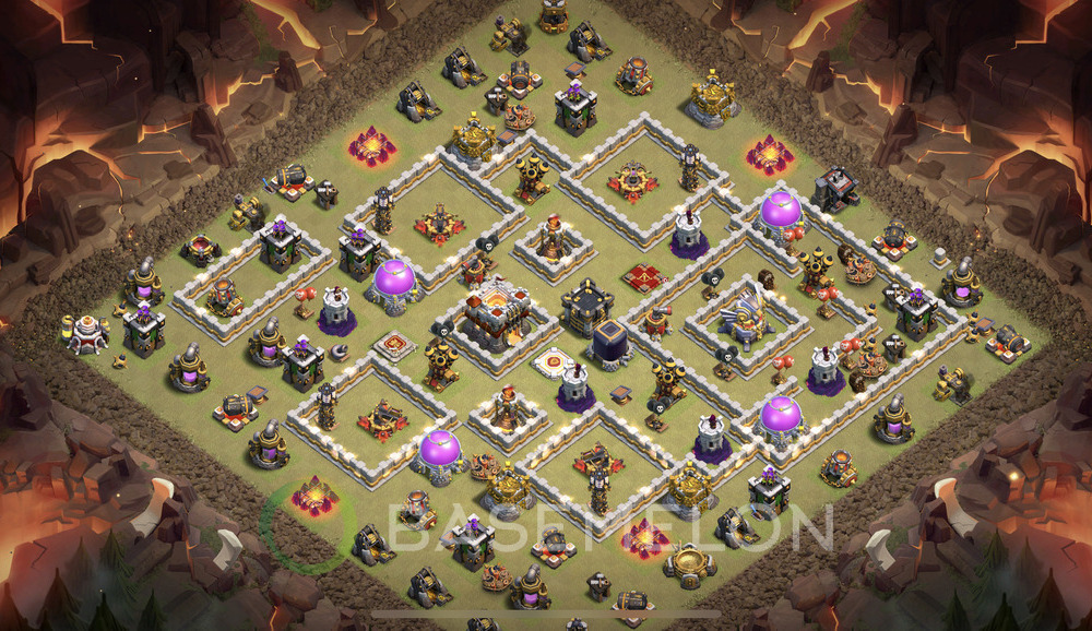 Town Hall Level 11 War Base Design 2024, Anti 3 Stars, Anti Everything, Layout #720