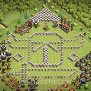 Rathaus Level 11 Progress Base, Layout #759