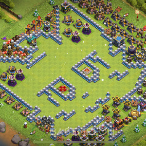 Rathaus Level 12 Progress Base 2025, Layout #1268