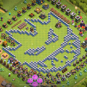 Town Hall Level 12 Progress Base Design 2025, Layout #1380