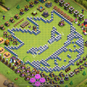 Town Hall Level 12 Progress Base Design 2026, Layout #1380