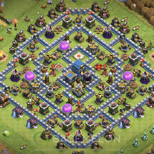 Town Hall Level 12 Farm Base Design 2025, Max Levels, Legend League, Layout #1633