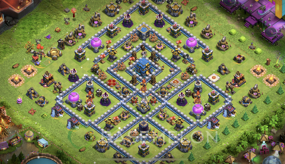Town Hall Level 12 Farm Base Design 2025, Max Levels, Legend League, Layout #1646