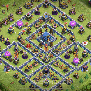 Town Hall Level 12 Farm Base Design 2025, Max Levels, Legend League, Layout #1646