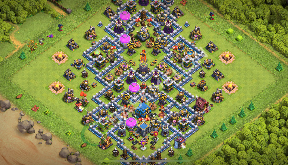 Aldea del Ayuntamiento Nivel 12 para Farming Diseño 2026, #1842