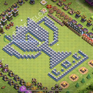 Town Hall Level 12 Progress Base Design 2025, Layout #2141