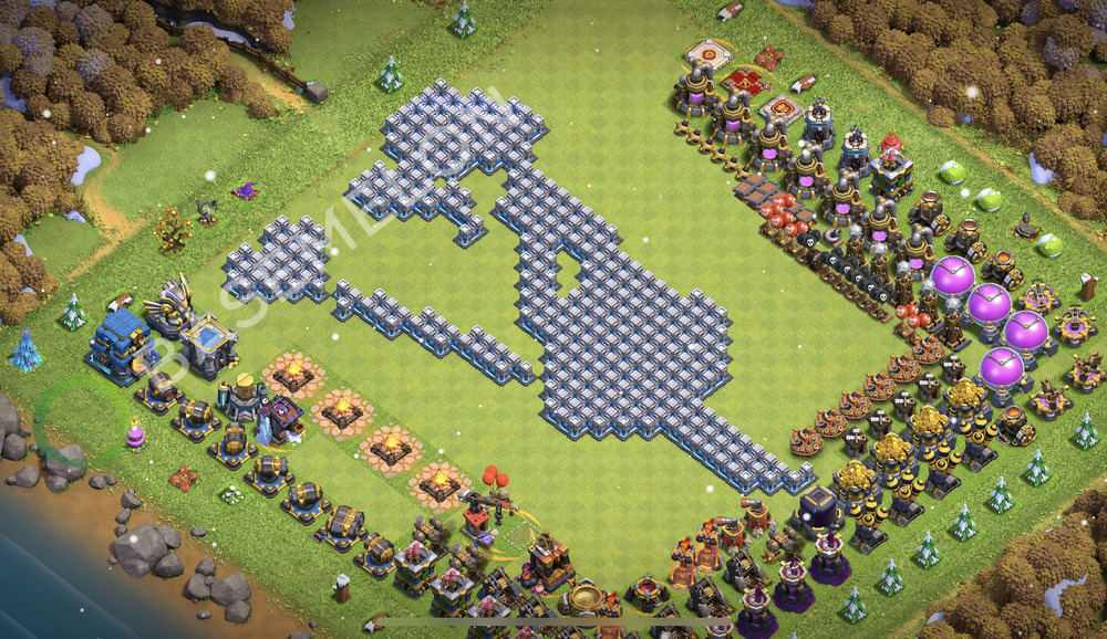 Town Hall Level 12 Progress Base Design 2026, Layout #2541