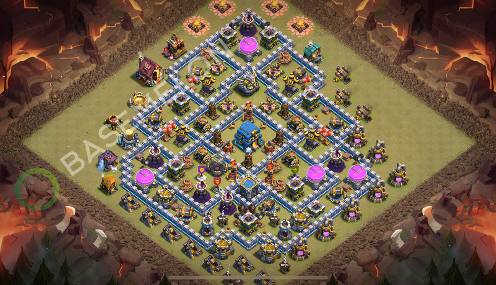 Town Hall Level 12 War Base Design 2026, Anti 2 Stars, Anti Everything, Layout #2604