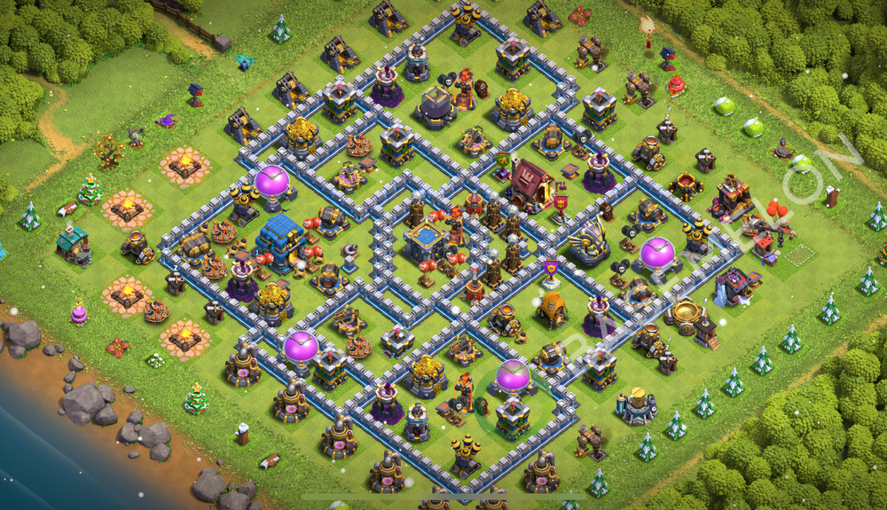Town Hall Level 12 Farm Base Design 2026, Max Levels, Anti 3 Stars, Layout #2677