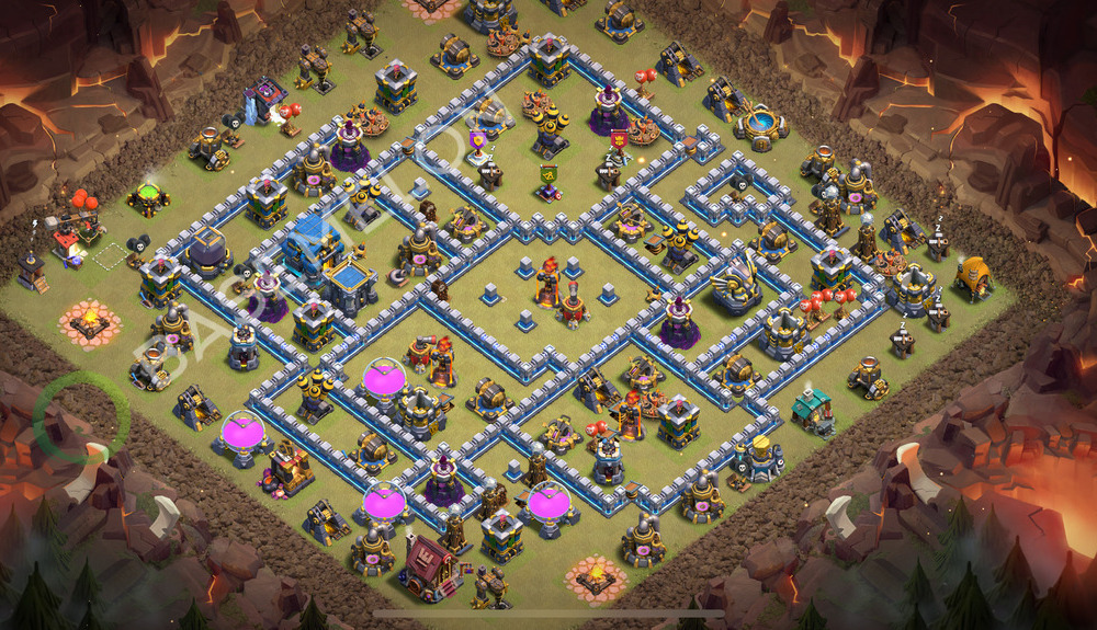Town Hall Level 12 War Base Design 2026, Layout #2931