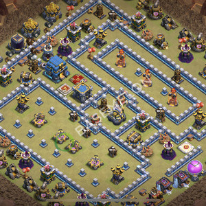 Town Hall Level 12 War Base Design 2026, Max Levels, Anti Everything, Layout #3069