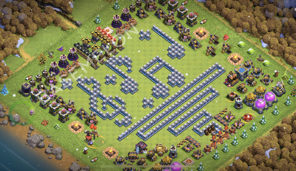 Town Hall Level 12 Progress Base Design 2026, Layout #3194