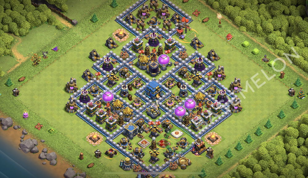 Town Hall Level 12 Farm Base Design 2026, Anti 2 Stars, Anti Air, Layout #3275