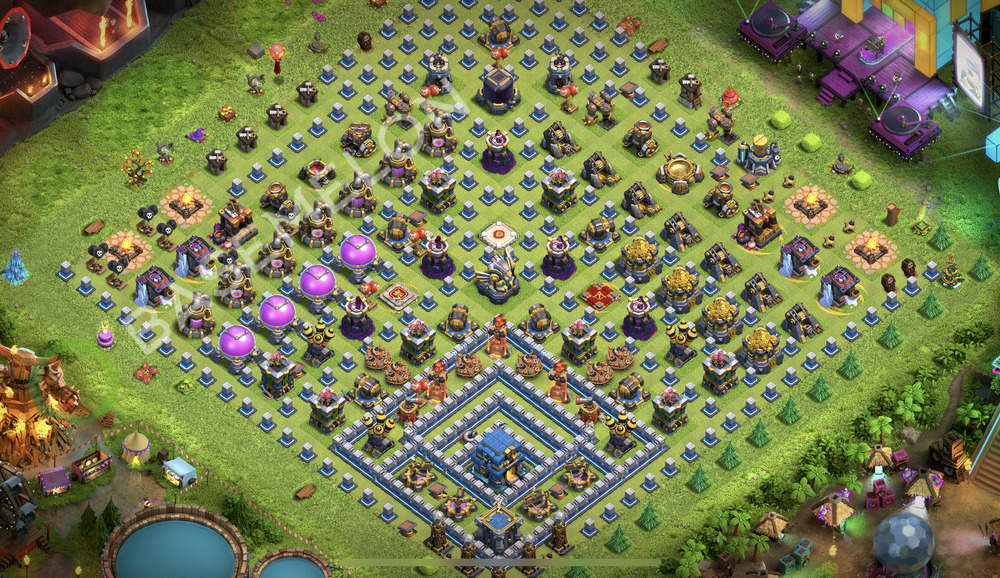 Town Hall Level 12 Progress Base Design 2026, Layout #3336